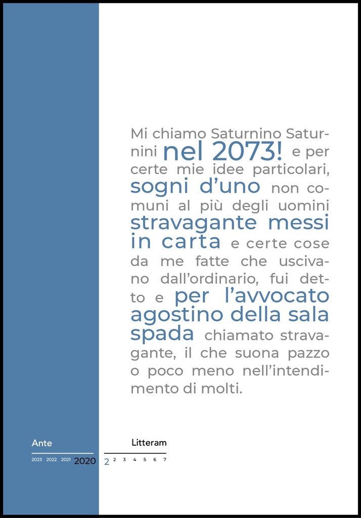 Nel 2073!